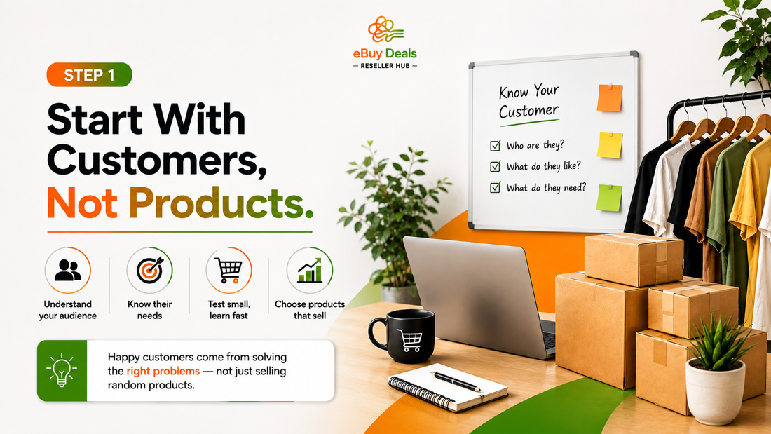 Step 1: Start With Customers, Not Products