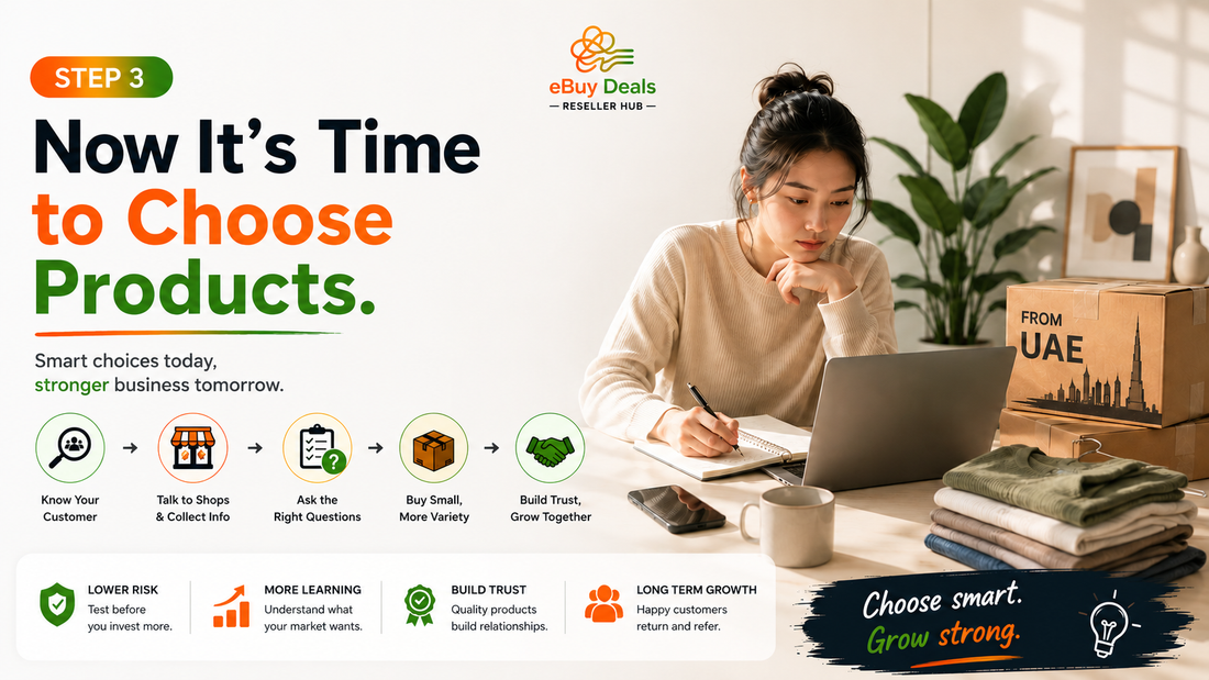 Step 3: Now It’s Time to Choose Products