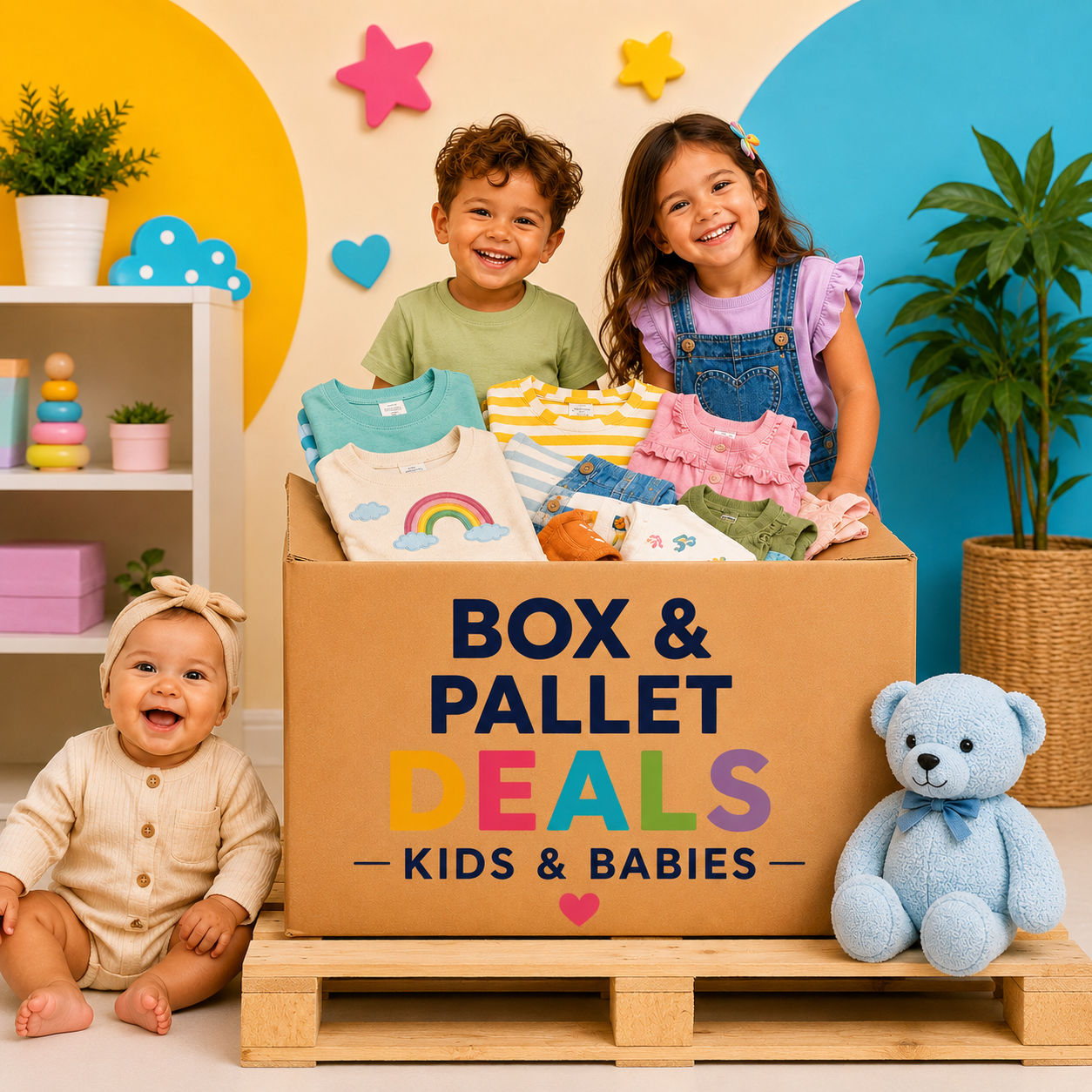 Kids & Babies Box & Pallet Deals