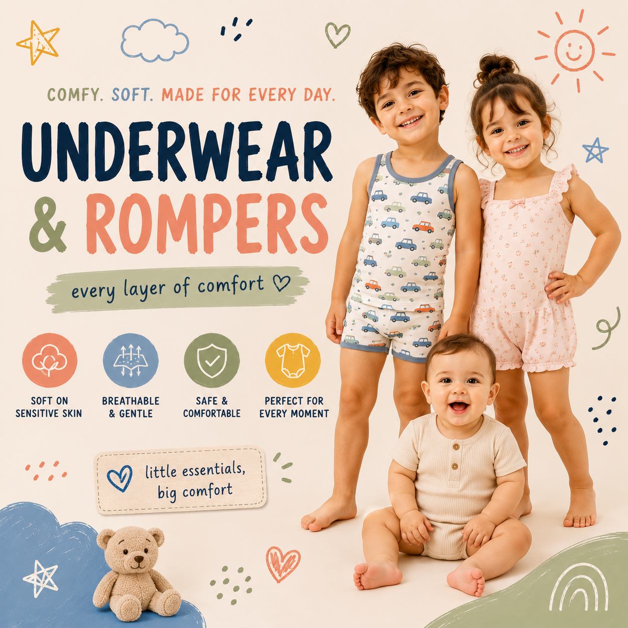 Underwear & Rompers