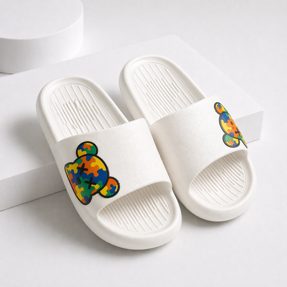Cloud Comfort Textured Slide Slippers