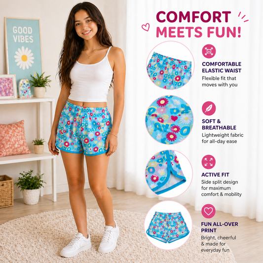 Girls Printed Shorts