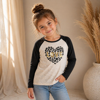 Girls Printed Long Sleeve T-Shirts – Mixed Designs