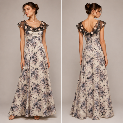 Floral Romance Gown