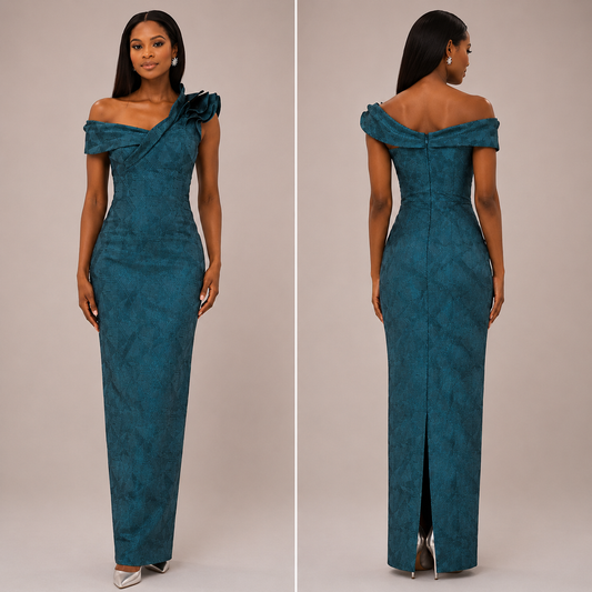 Emerald Elegance Dress