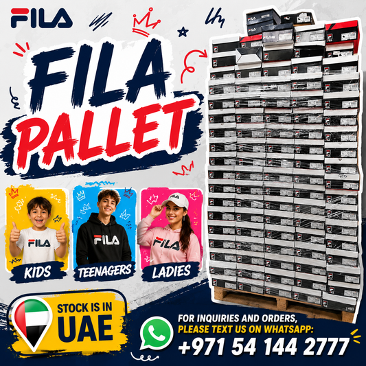 FILA Shoes Pallet – Kids, Teenagers & Ladies - 100% Original
