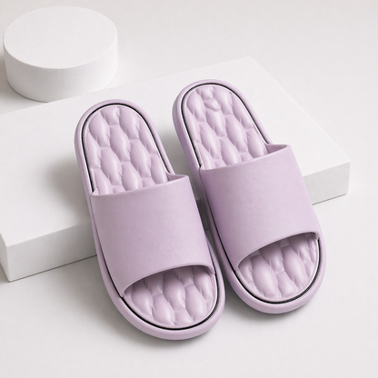 Cloud Comfort Textured Slide Slippers