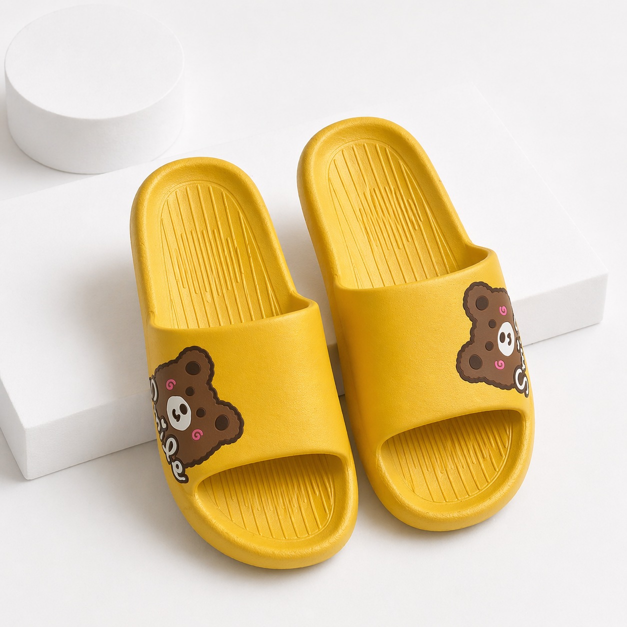 Cloud Comfort Textured Slide Slippers
