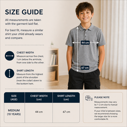 Classic Grey Polo Shirt