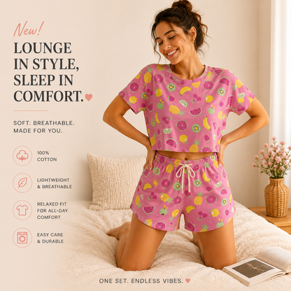 Soft Cotton Lounge Set