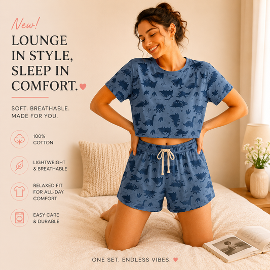 Soft Cotton Lounge Set