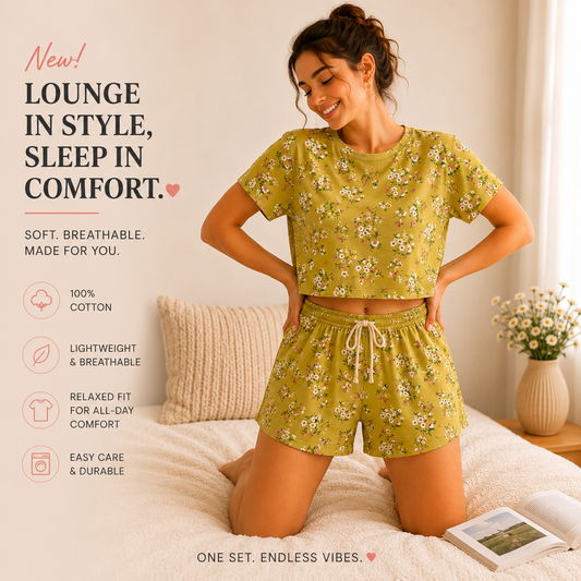 Soft Cotton Lounge Set