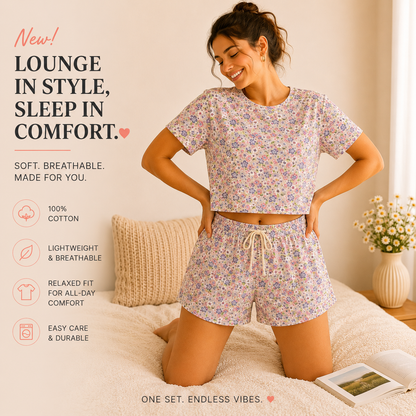 Soft Cotton Lounge Set